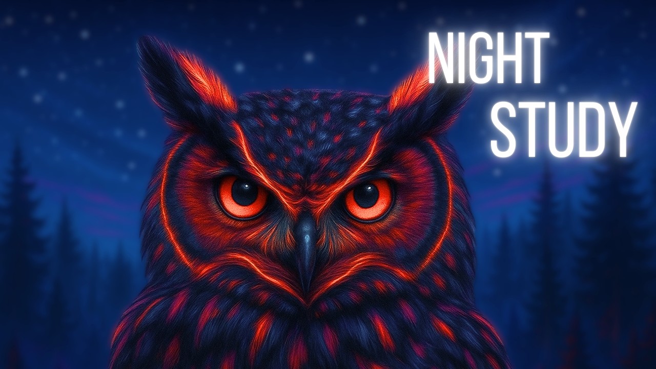 Lo Fi Study Beats | Night Focus Music for Deep Work