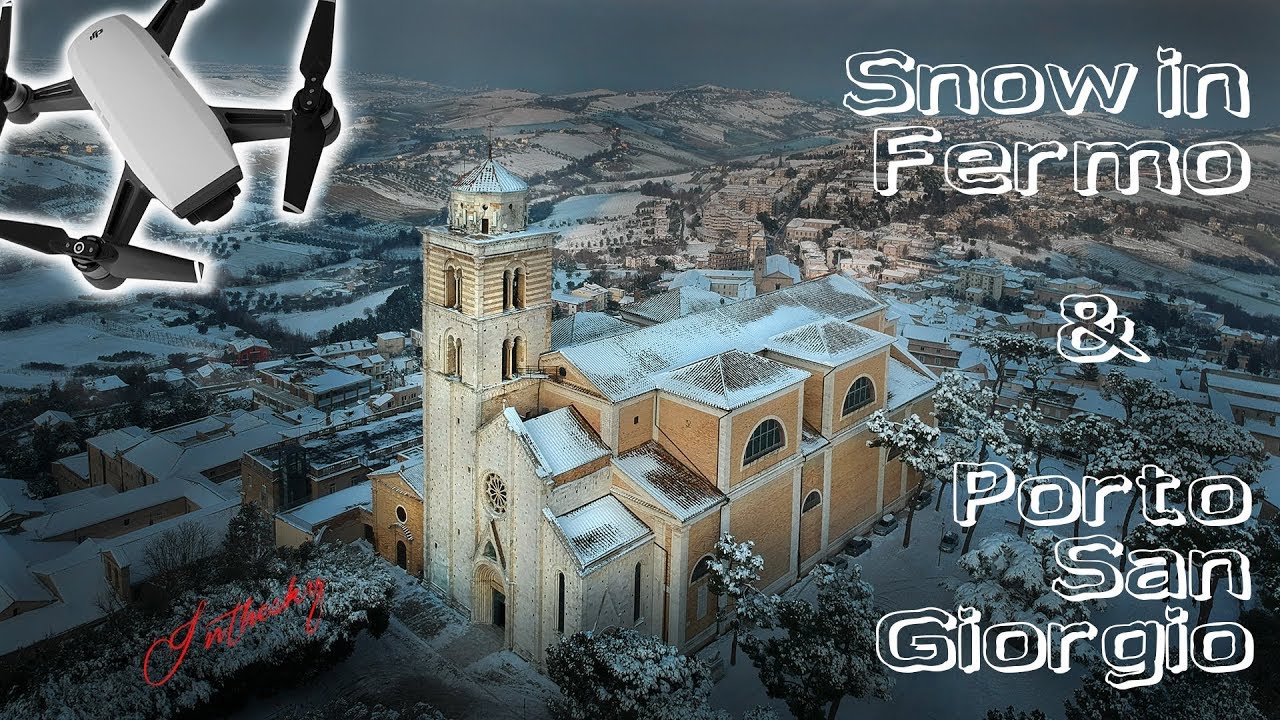 Snow in Fermo & Porto San Giorgio