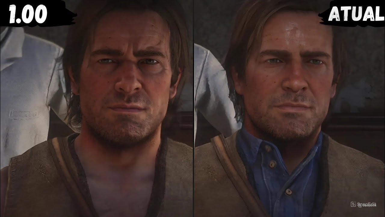 A INFAME versão 1.00 de RED DEAD REDEMPTION 2...