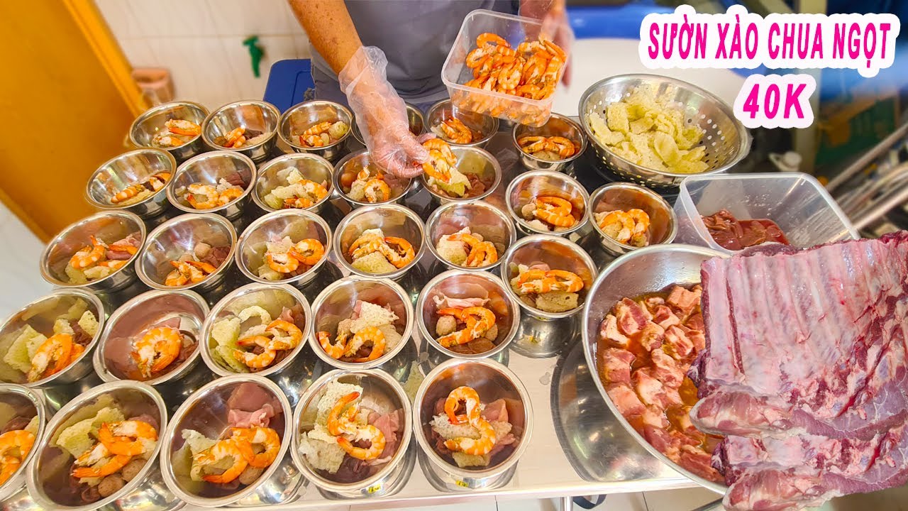 Chủ quán Người Hoa chia sẻ bí quyết làm Sườn Xào Chua Ngọt ngon ở Sài Gòn