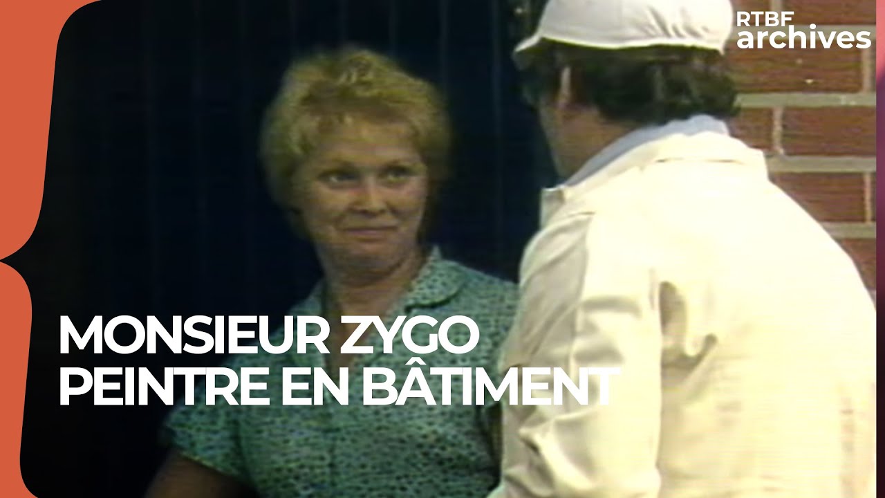 Monsieur Zygo : peintre en bâtiment à Binche et à La Louvière (caméra cachée) - RTBF Archives