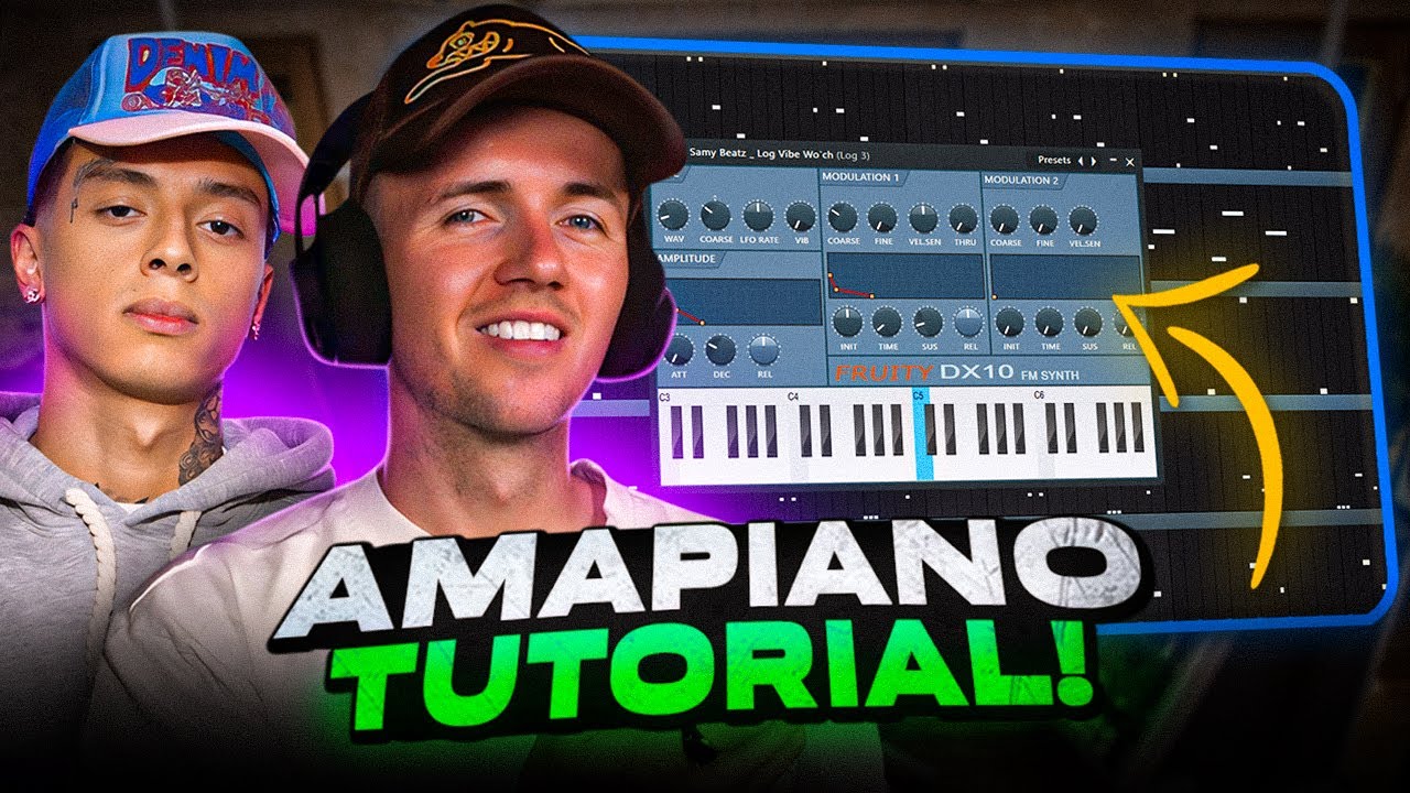 Как создать биты амапиано для Central Cee и Asake в FL Studio 21