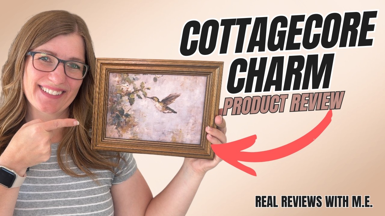 Vintage Hummingbird Gold Frame Canvas Wall Art Review & Decor Ideas