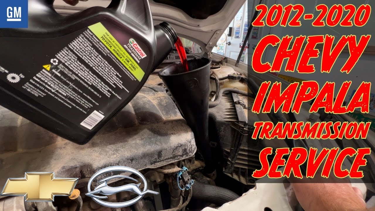 2012-2020 Chevy Impala Transmission Service Drain & Refill How-To