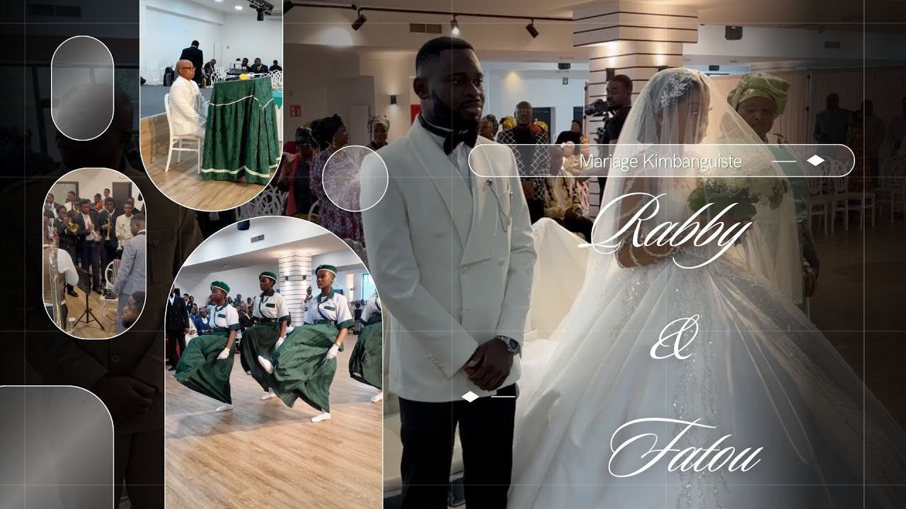 Mariage Kimbanguiste Papa Rabby et Maman Fatou