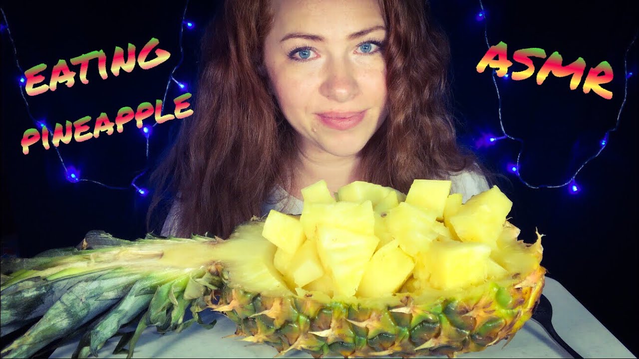 АСМР Итинг. Ананас 🍍/ASMR Eating. Pineapple 🍍