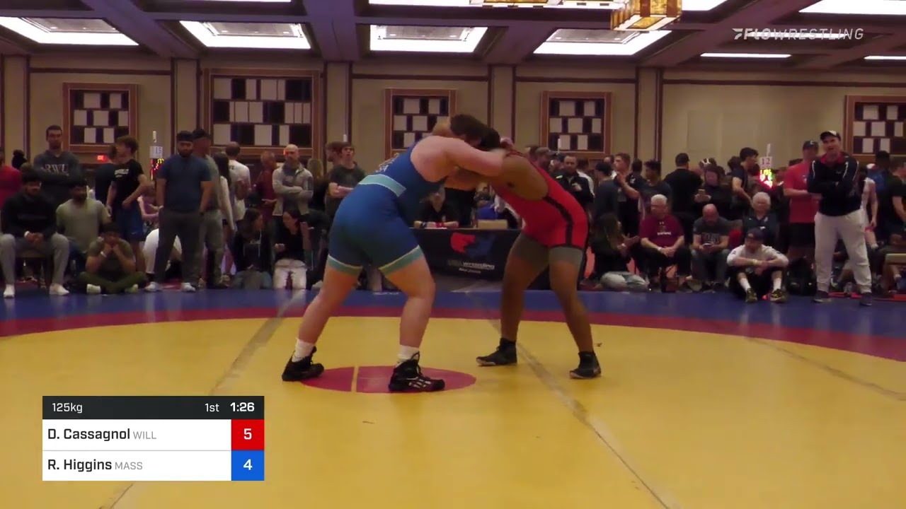 125 Kg Quarterfinal - Davidson Cassagnol, Willpower Wrestling Vs Ryan Higgins, Massachusetts 58dc