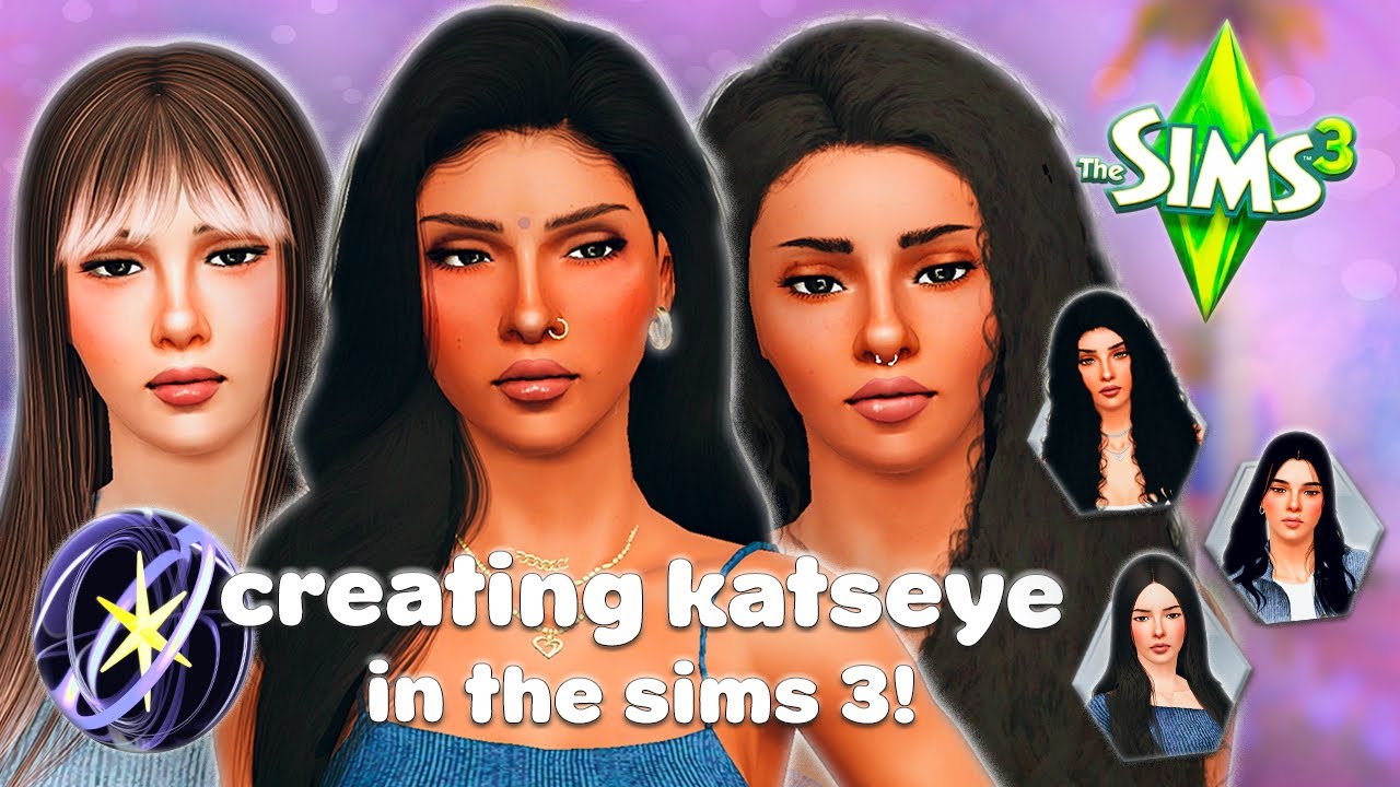 Создаём Кэтси в Sims 3! 💜✨