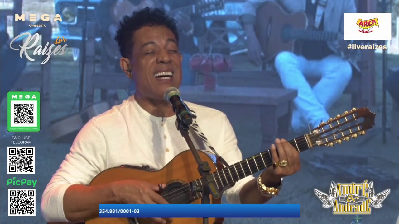 Pout pourri de moda de viola - Andr&eacute; e Andrade - Live Ra&iacute;zes , S&oacute; Mod&atilde;o  coisas da ro&ccedil;a