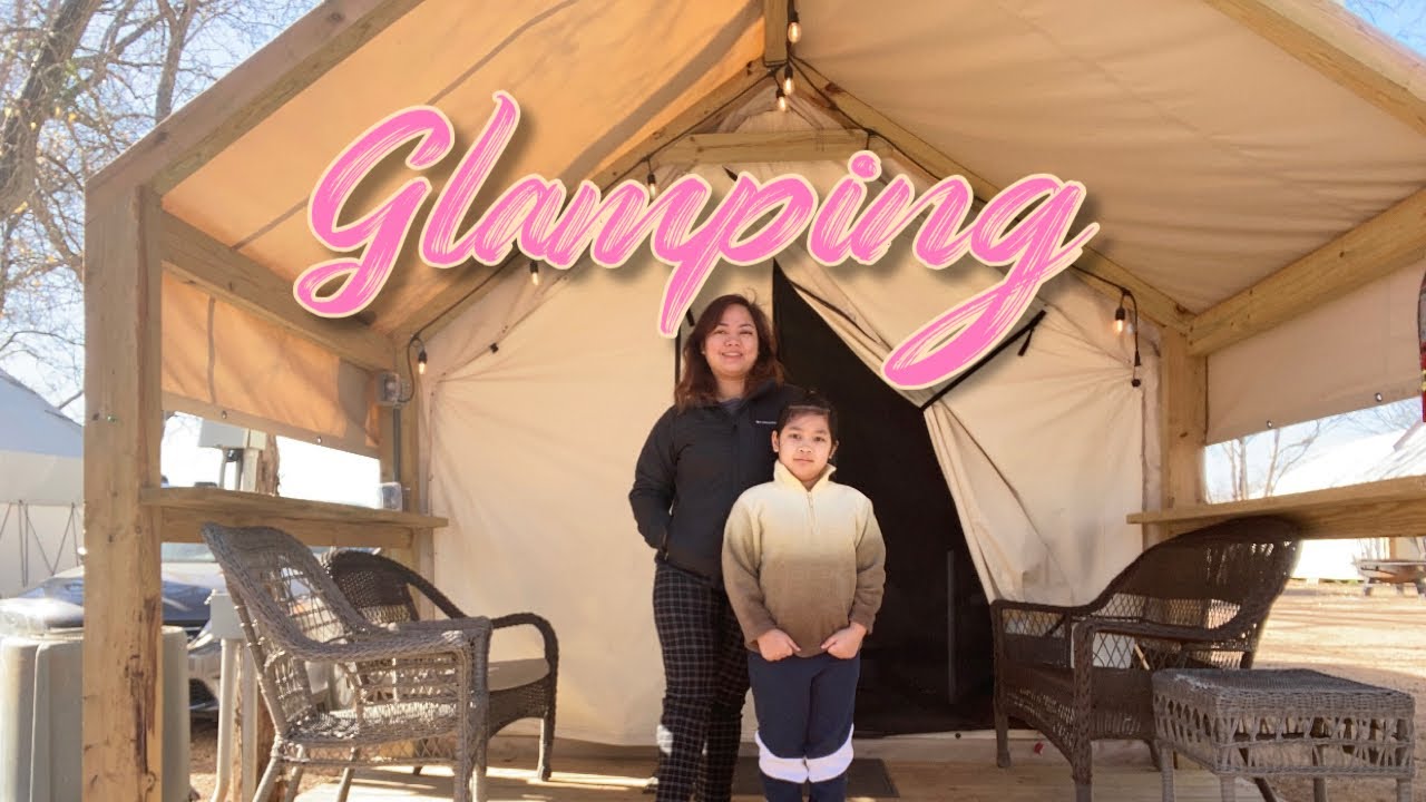 GLAMPING | Son’s Blue River Camp || Kingsbury, Texas