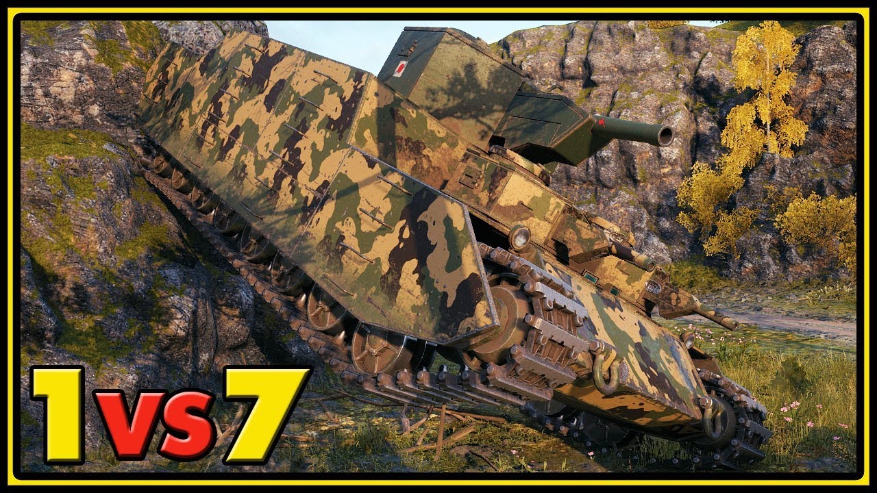 O-I - 11 Kills - 1 vs 7 - World of Tanks Gameplay