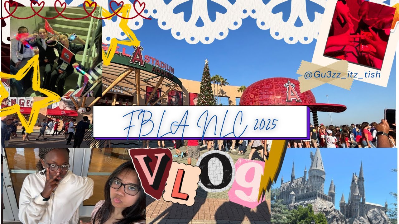 FBLA NLC 2025 Anaheim, CA VLOG || PT 1/2