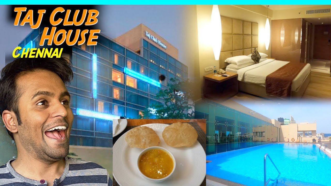 Taj Club House Chennai | Breakfast and Swimming Pool | Tamil Vlog