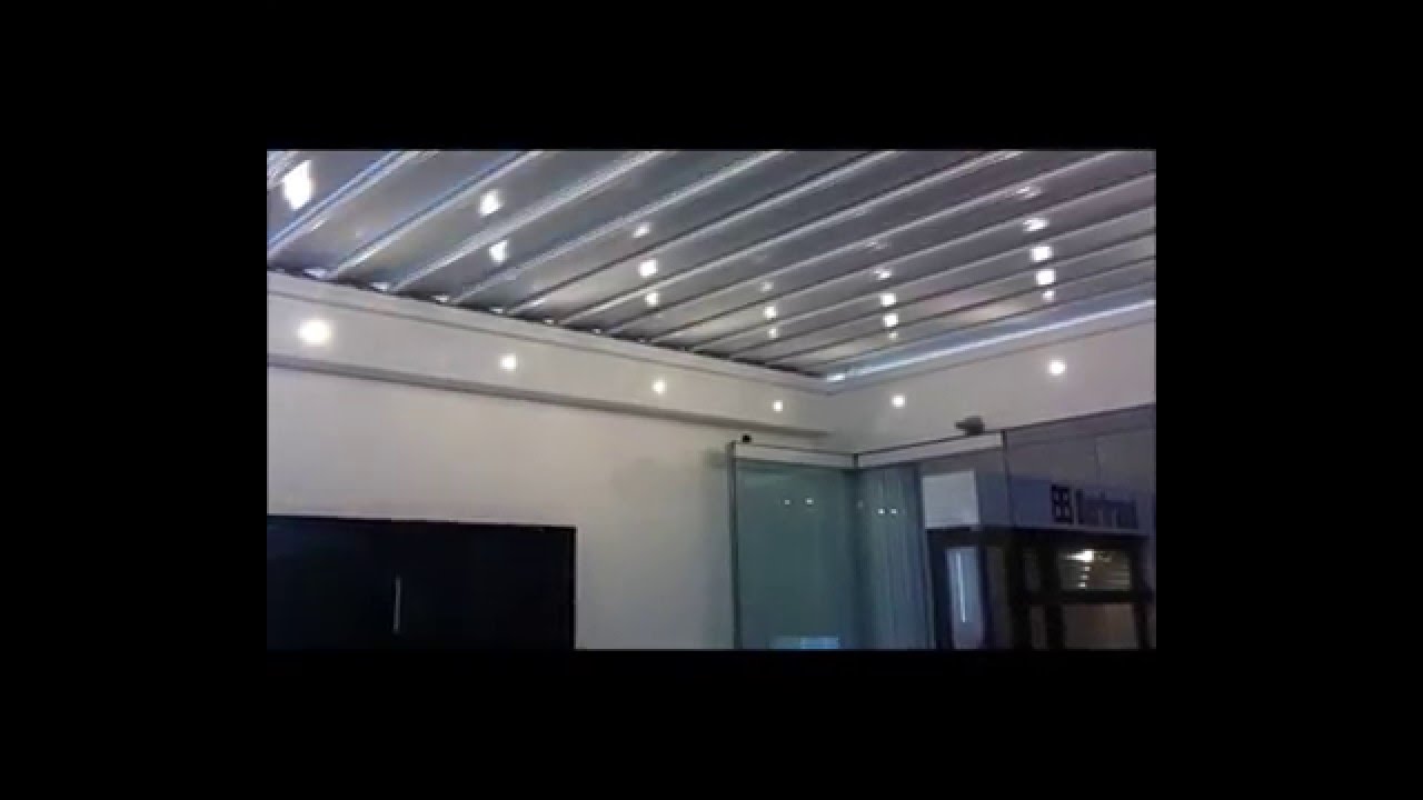 P&eacute;rgola bioclim&aacute;tica retr&aacute;ctil