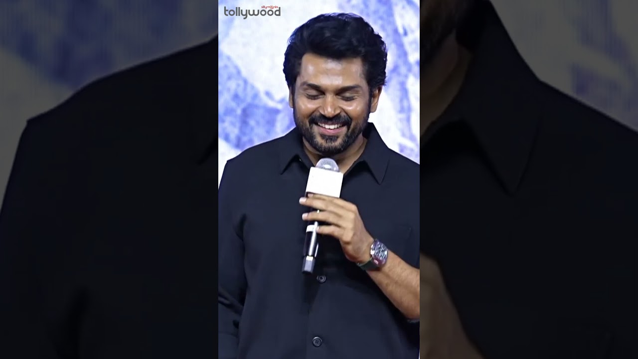 Hero Karthi Oopiri Movie Dialogue At Sathyam Sundaram Pre-Release Event
