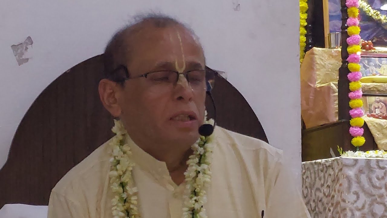 Glorification of Srimad Bhagavatam  1.15.9 by HG Yashomati nandan Prabhuji