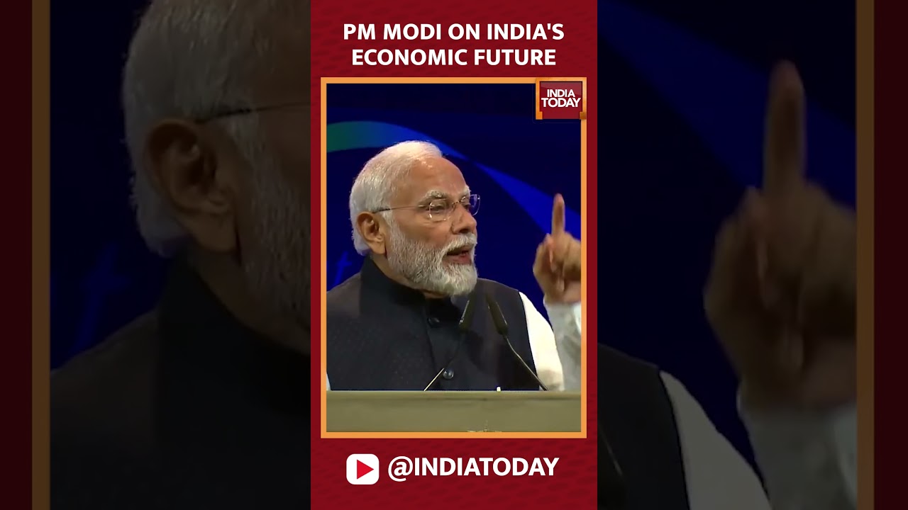 PM Speaks On India's Economic Future In Vibrant Gujarat Summit 2024