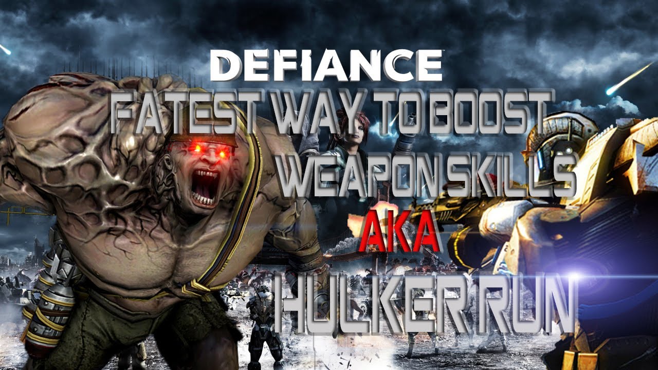 [DEFIANCE] Fastest way to level up Weapons and skills