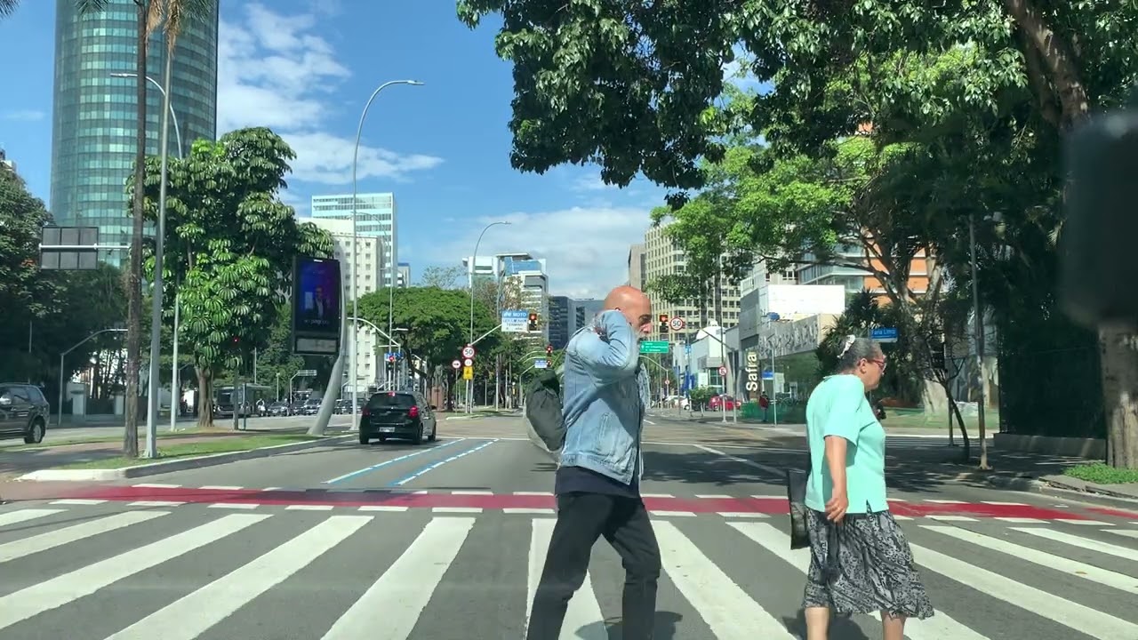 Driving in Sao Paulo
