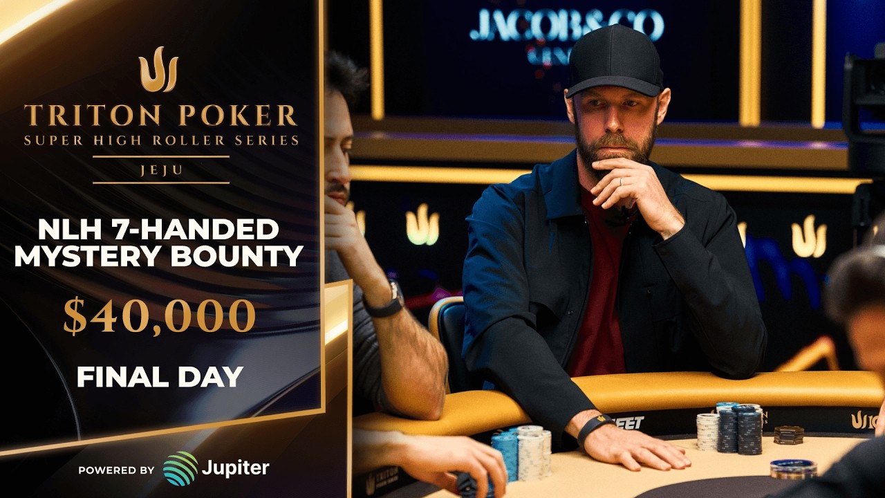 🔴 $40K NLH Mystery Bounty &ndash; Event #5, Final Day | Triton Poker Series JEJU 2026
