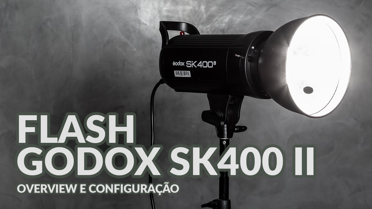 Godox Parte 3 - Flash de estúdio SK400 II
