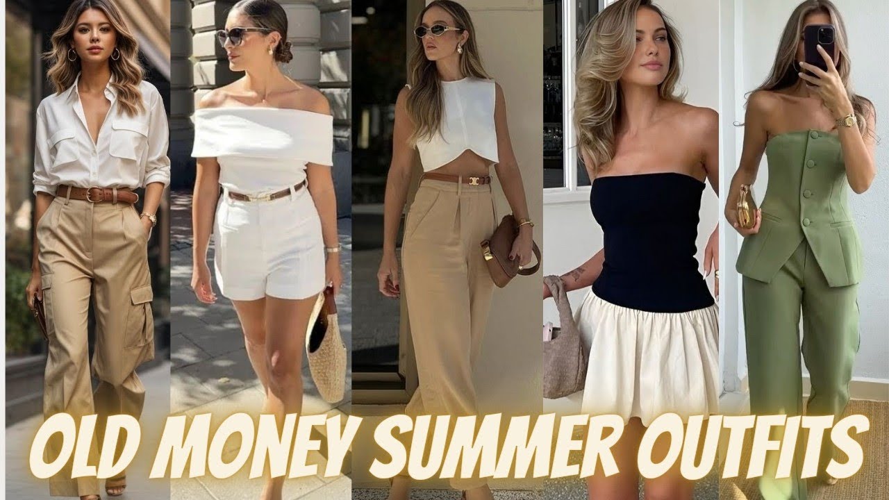 Old Money Summer Outfits 2024 | How to Look More Expensive | Old Money Style Summer 