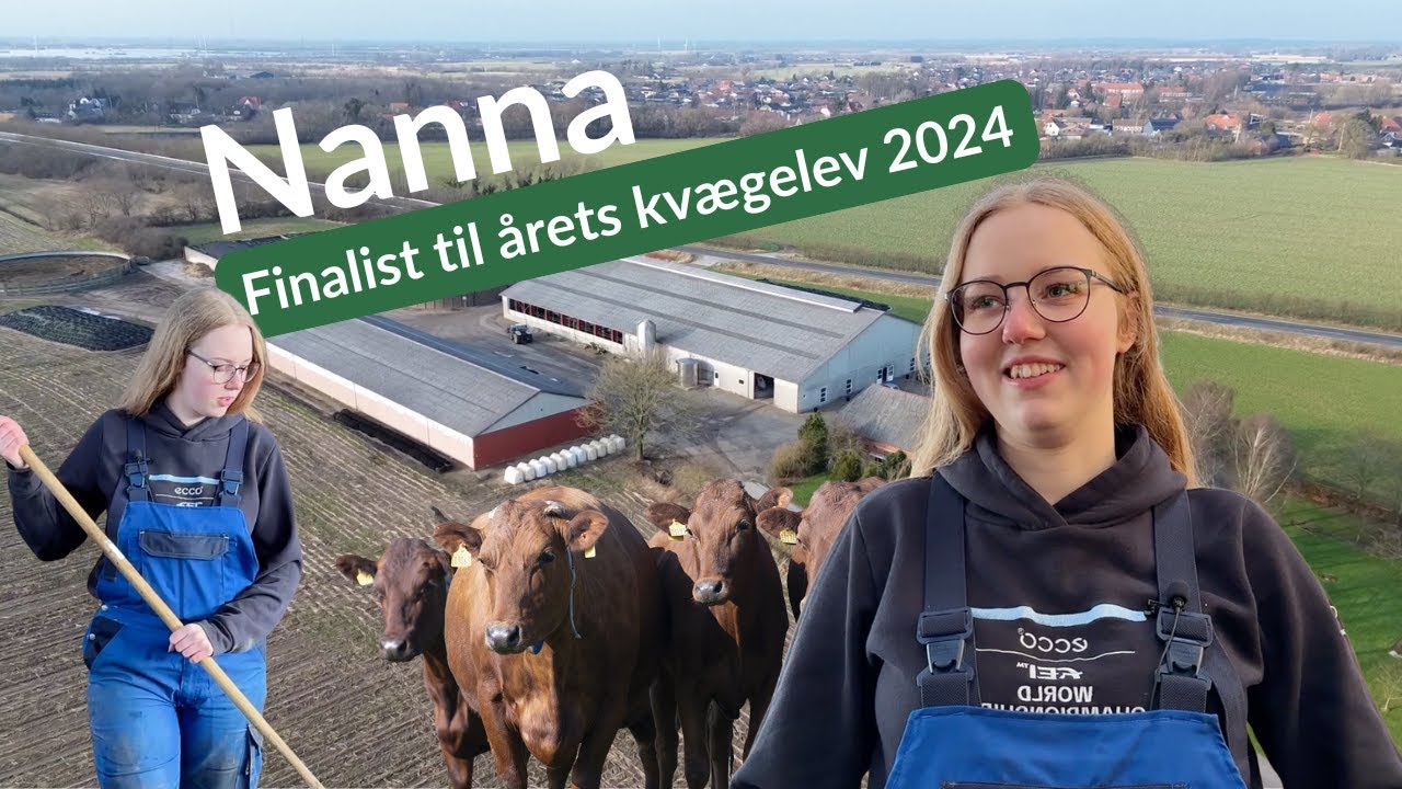Nanna  var finalist til Årets kvægelev 2024
