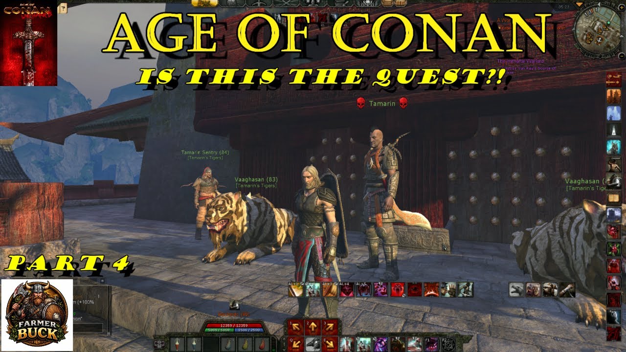Hunting a Tiger Mount, part 4 | Age of Conan Unchained 2026