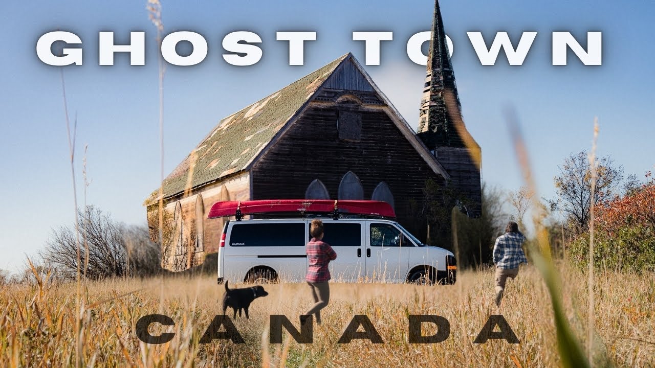 The Abandoned Towns of Canada | The Badlands & The Red Coat Trail | Full-Time Van Life Canada