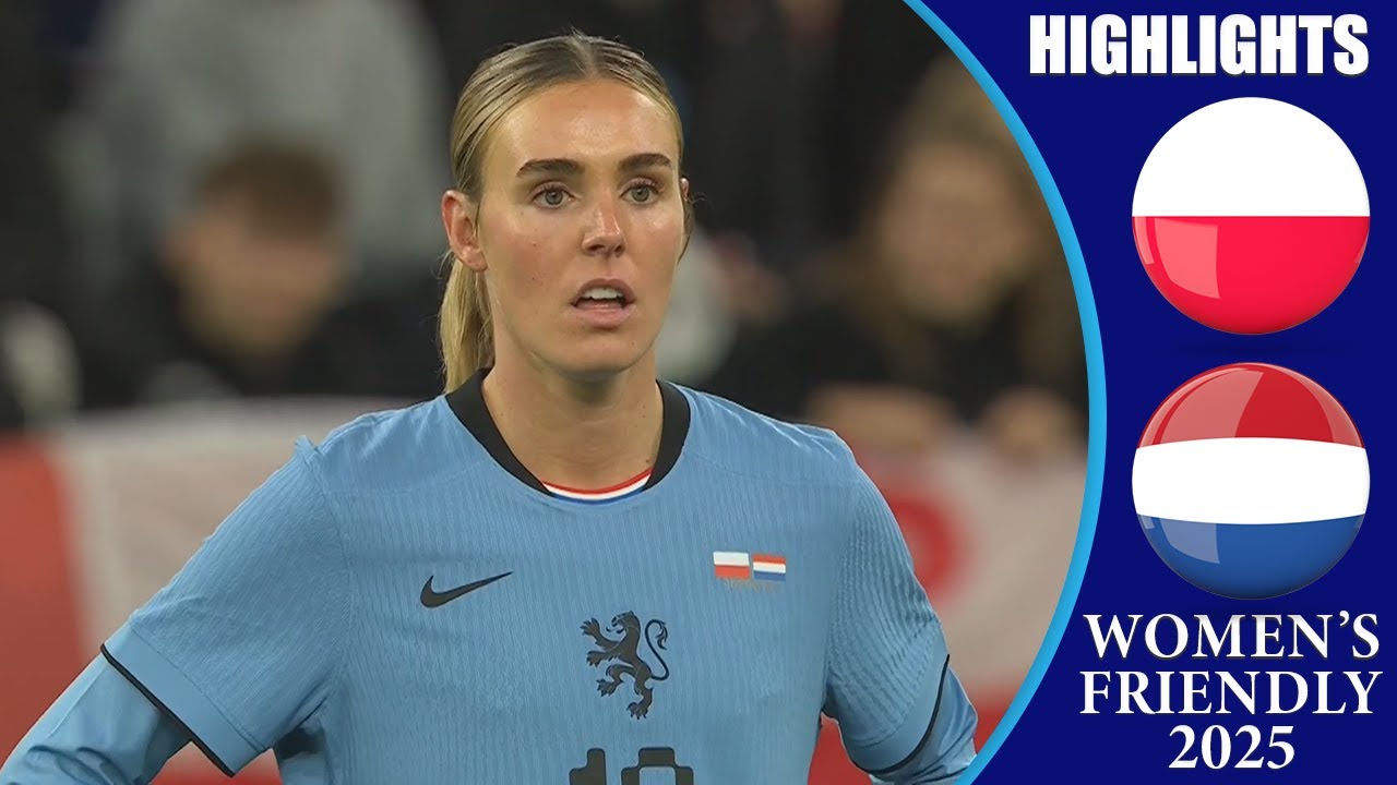Poland vs Netherlands || HIGHLIGHTS || Women's International Friendly 2025
