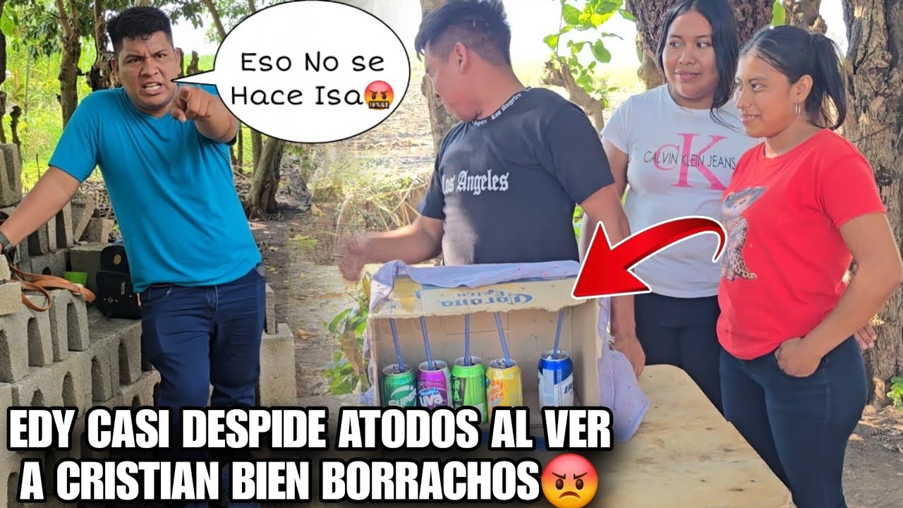 EDY Llego Bien Enojad0 A Detener Este Reto Extremo Al Ver Atodas Bien Borr4chas Ya😡😱Vean Que Dijo🤬