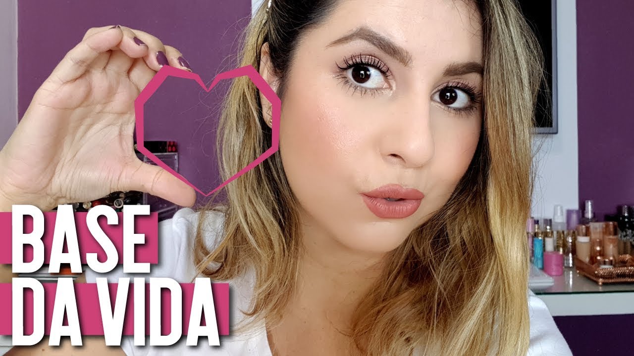 Encontrei a base da minha vida | base luminosa para pele oleosa