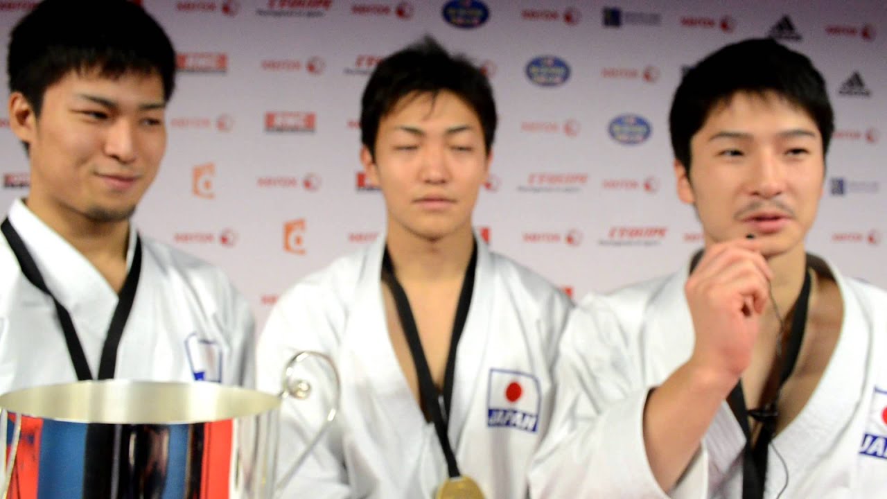 Interview to Team Male Kata Japan - World Champions - 2012 World Karate Championships