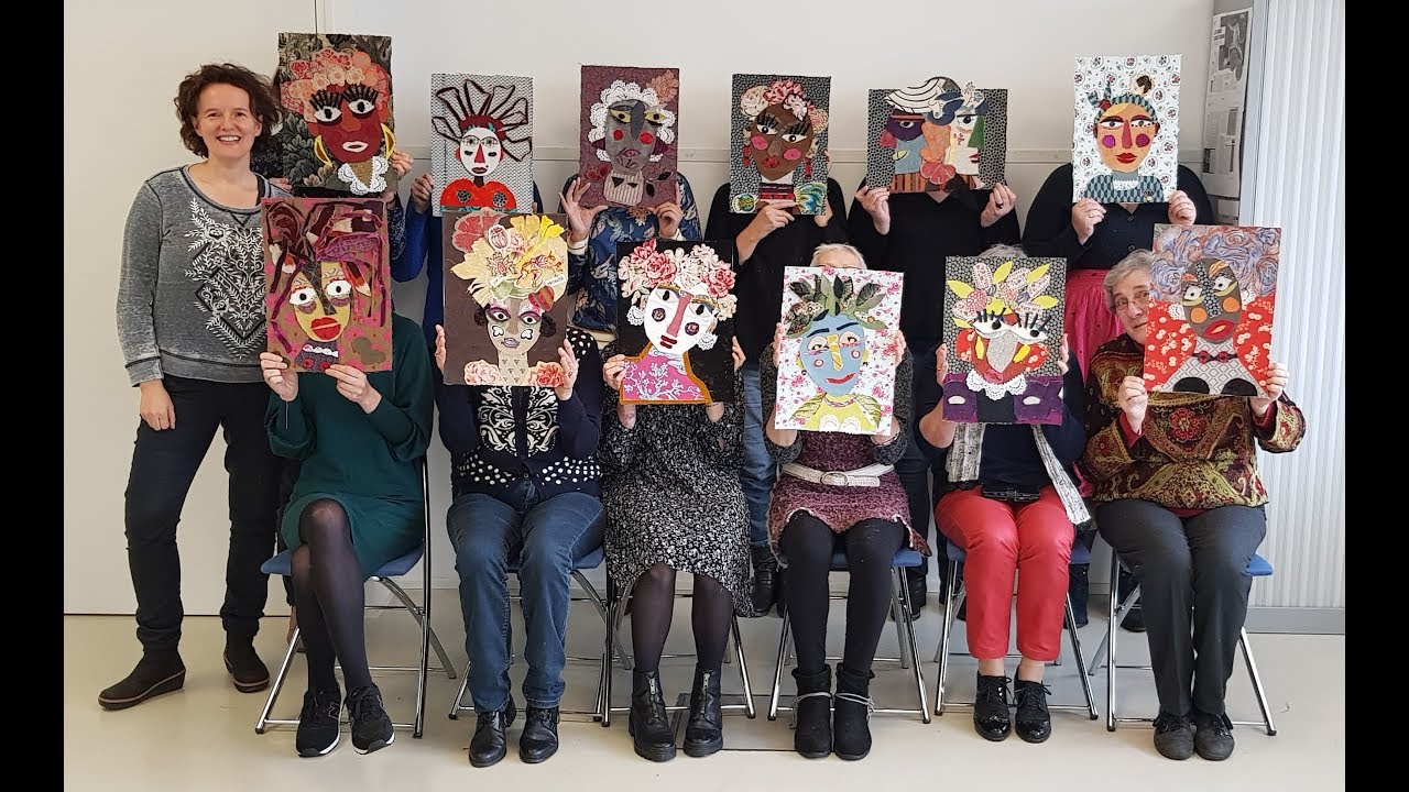 Voyage en Alopécie : atelier de portraits textiles avec Katherine Roumanoff