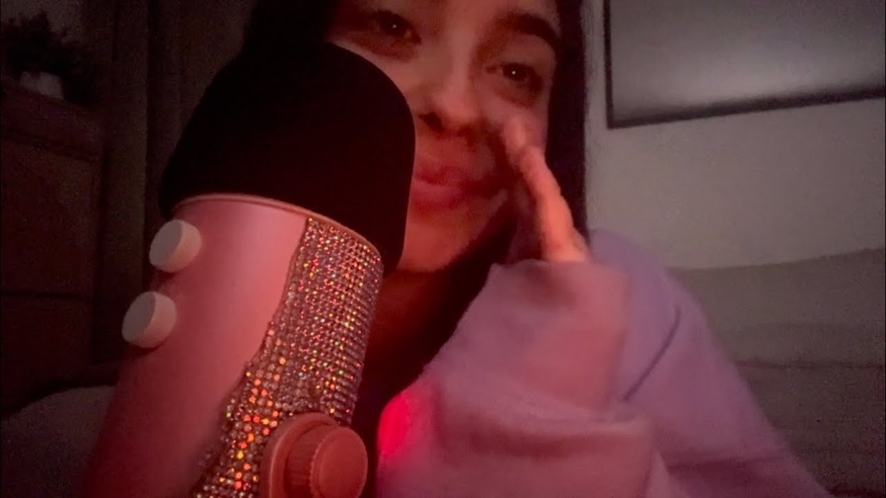 ASMR up close whisper ramble 💤