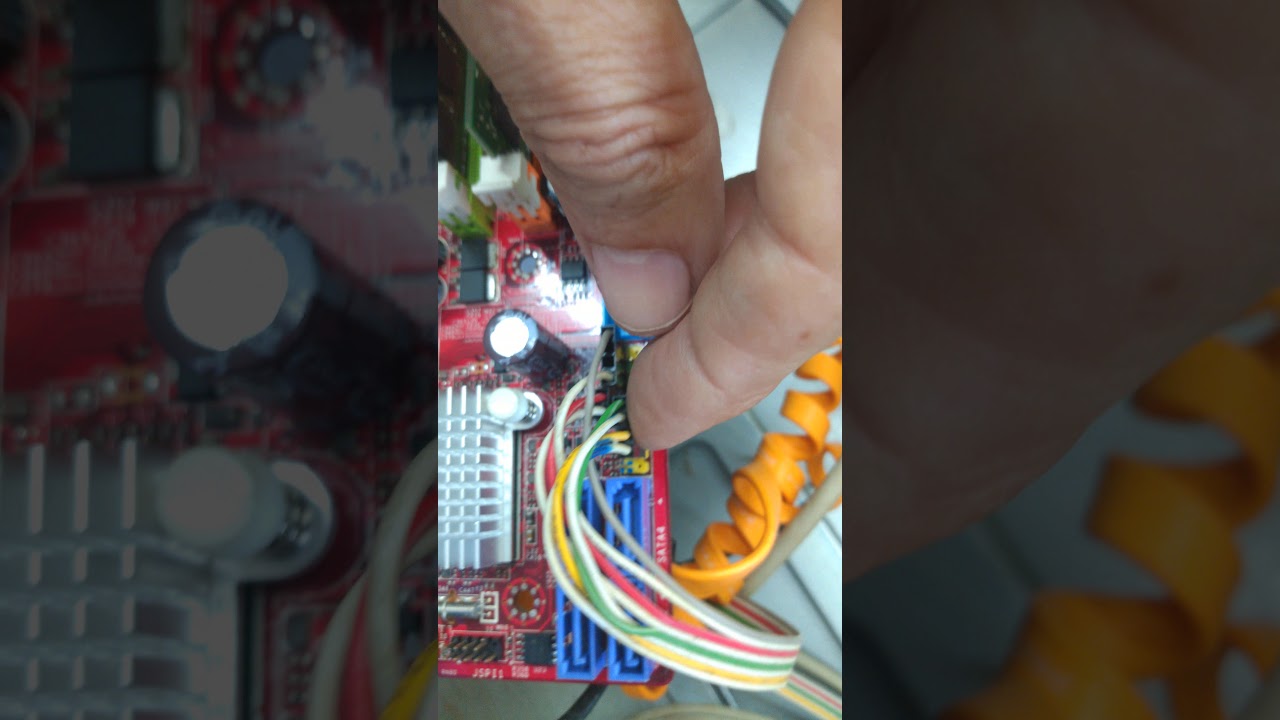 Ligação da placa mãe msi g31m3