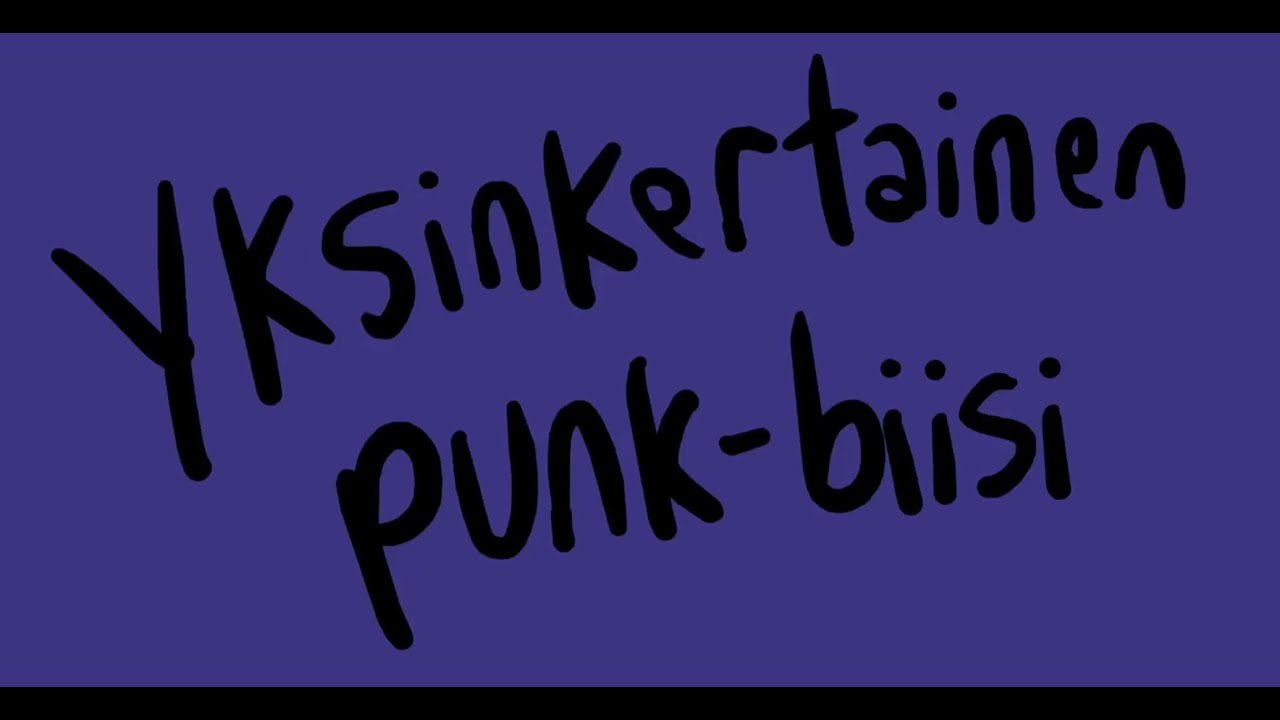 The Homots - Yksinkertainen punk-biisi (Official music video)