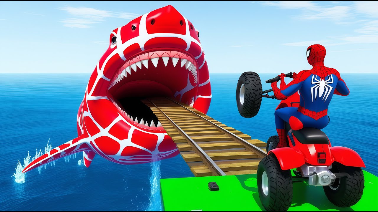 SPIDER-MAN VS BATMAN Who Wins in EPIC GTA 5 Superhero Battle