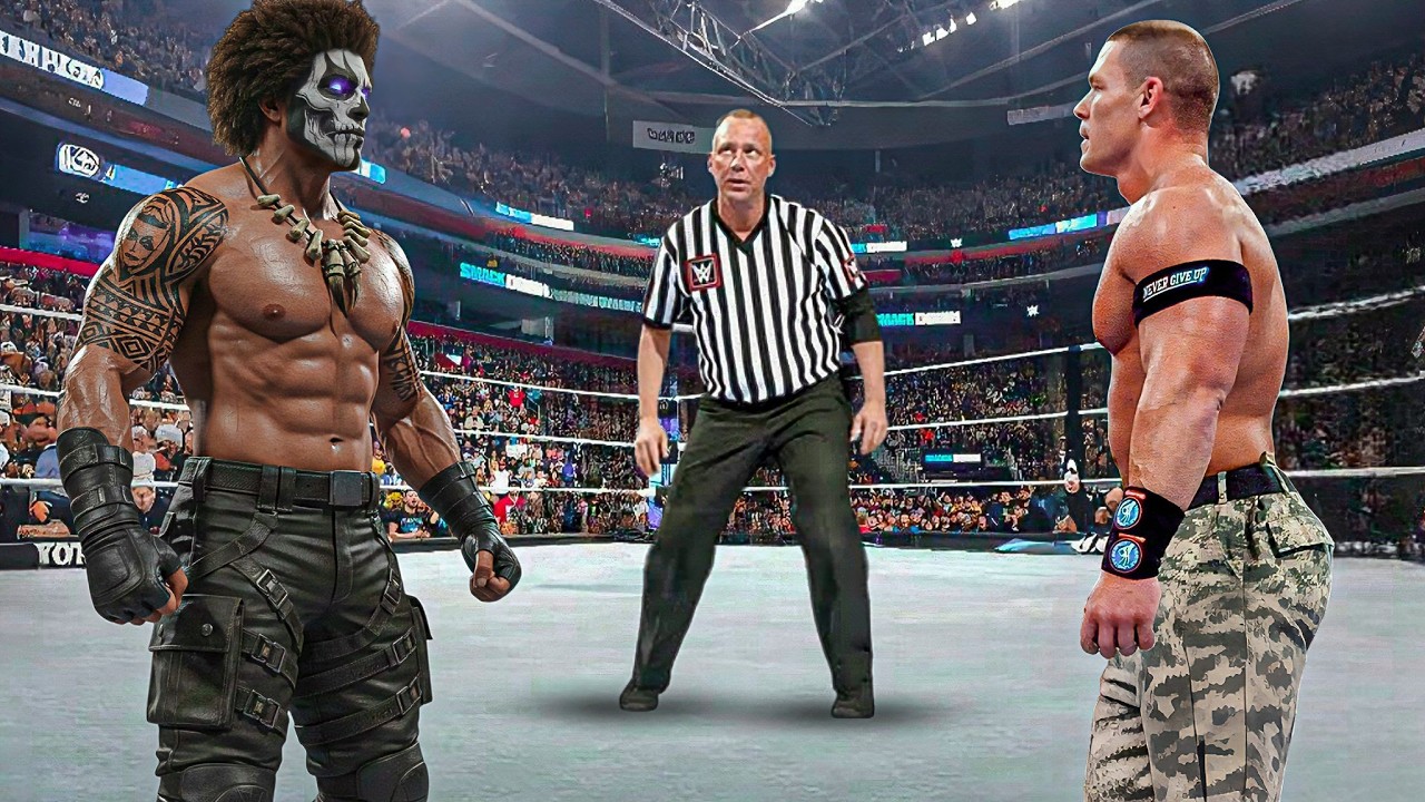 Полный матч - Джон Сина против Зулго | Матч 