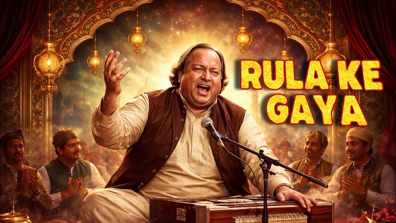 Rula Ke Gaya 💔 | Nusrat Fate Ali Khan | Heart Touching Sufi Qawwali Ishq Song | Sufi Vibes