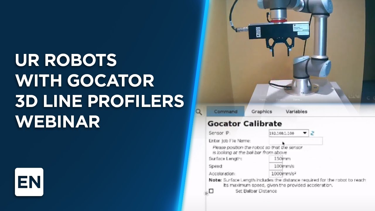 Вебинар UR Robots с 3D-профилировщиком Gocator (URCap) | LMI Technologies