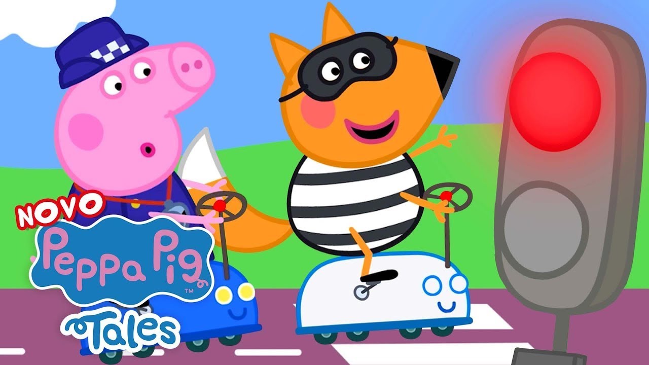 Contos da Peppa Pig 🐷 Segurança no Trânsito 🐷 NOVO EM FOLHA Peppa Pig Episódios