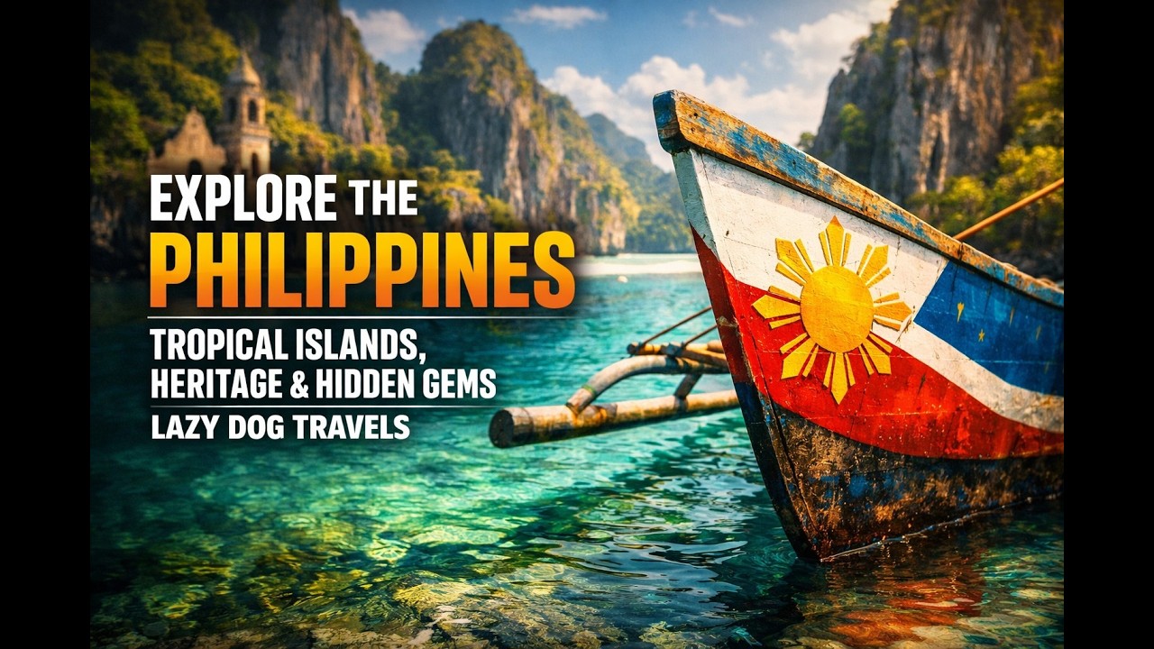 Explore the Philippines | Tropical Islands, Heritage & Hidden Gems | Lazy Dog Travels