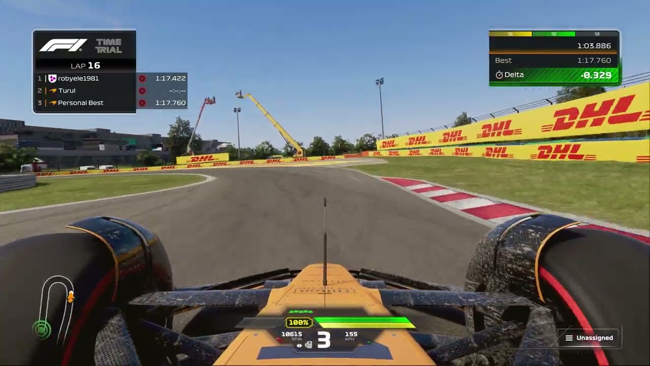 F1 2024 - Codemasters - Official F1 simulator - Hungaroring (Hungarian GP) - McLaren