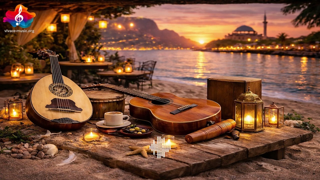 Relax Flamenco Flow 11 – Sunset Lounge ASMR | Oud, Guitar & Cajón Café Music