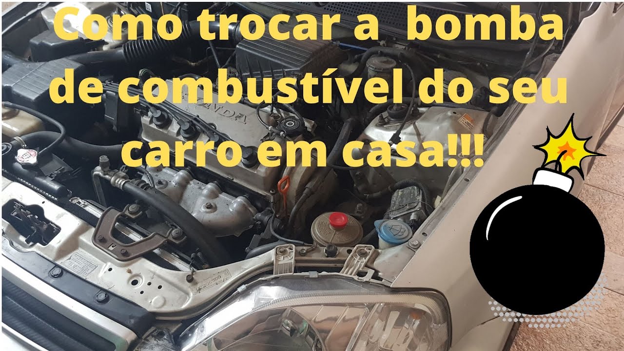 Como trocar a bomba de combustível do Honda Civic