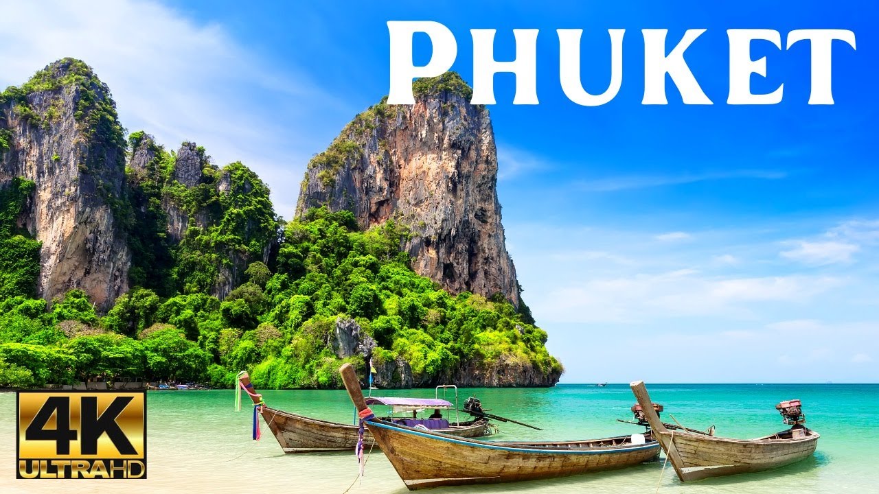 Exploring the Beauty of Phuket And Scenic View Of Phuket, Thailand 4k UHD HDR : A Tropical Paradise