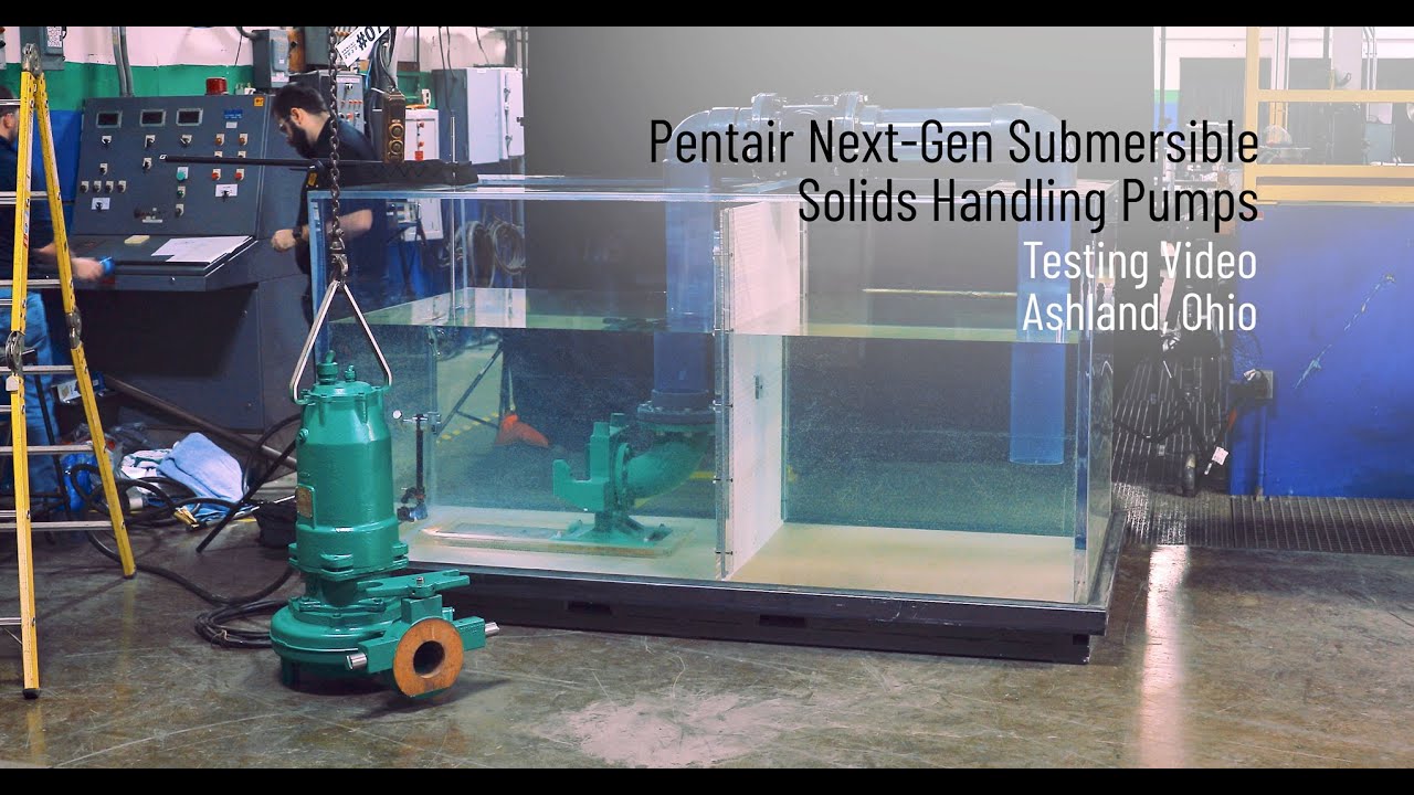 Pentair Ashland, OH - Next-Gen Solids Handling Pumps - Grinder Test