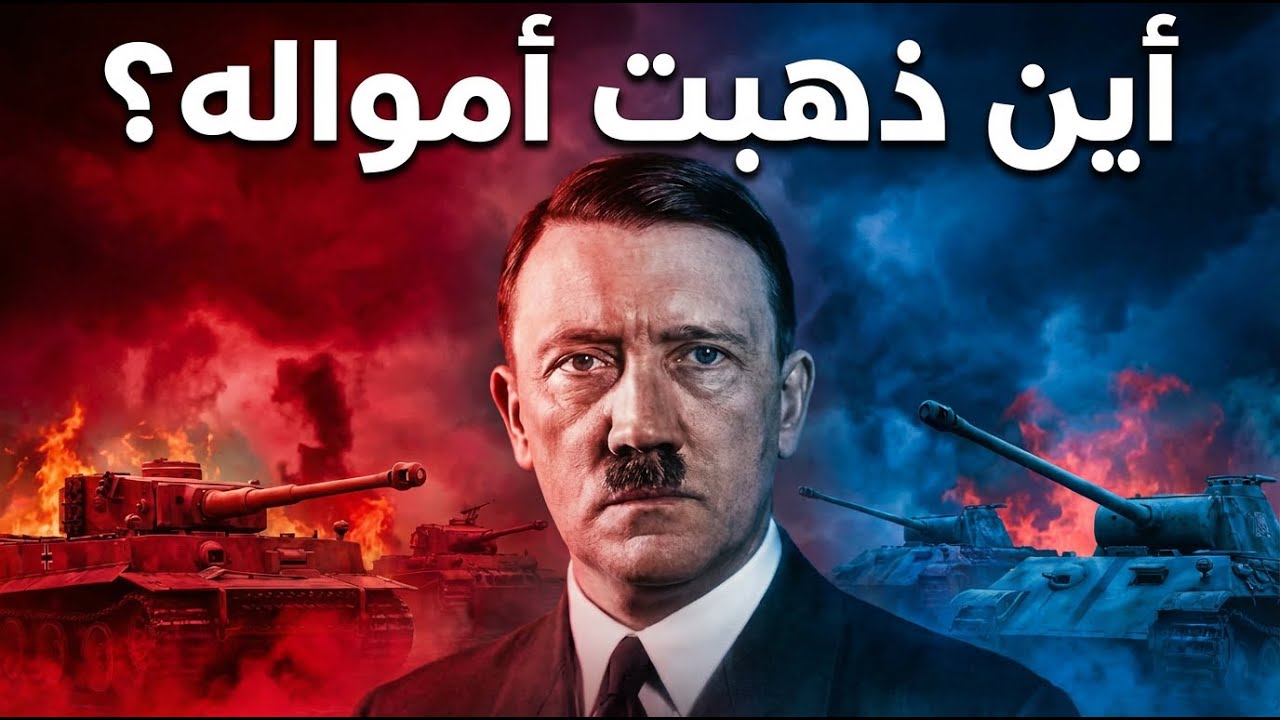 قصة قبل النوم : ماذا حدث لأموال هتلر بعد الحرب العالمية الثانية ؟