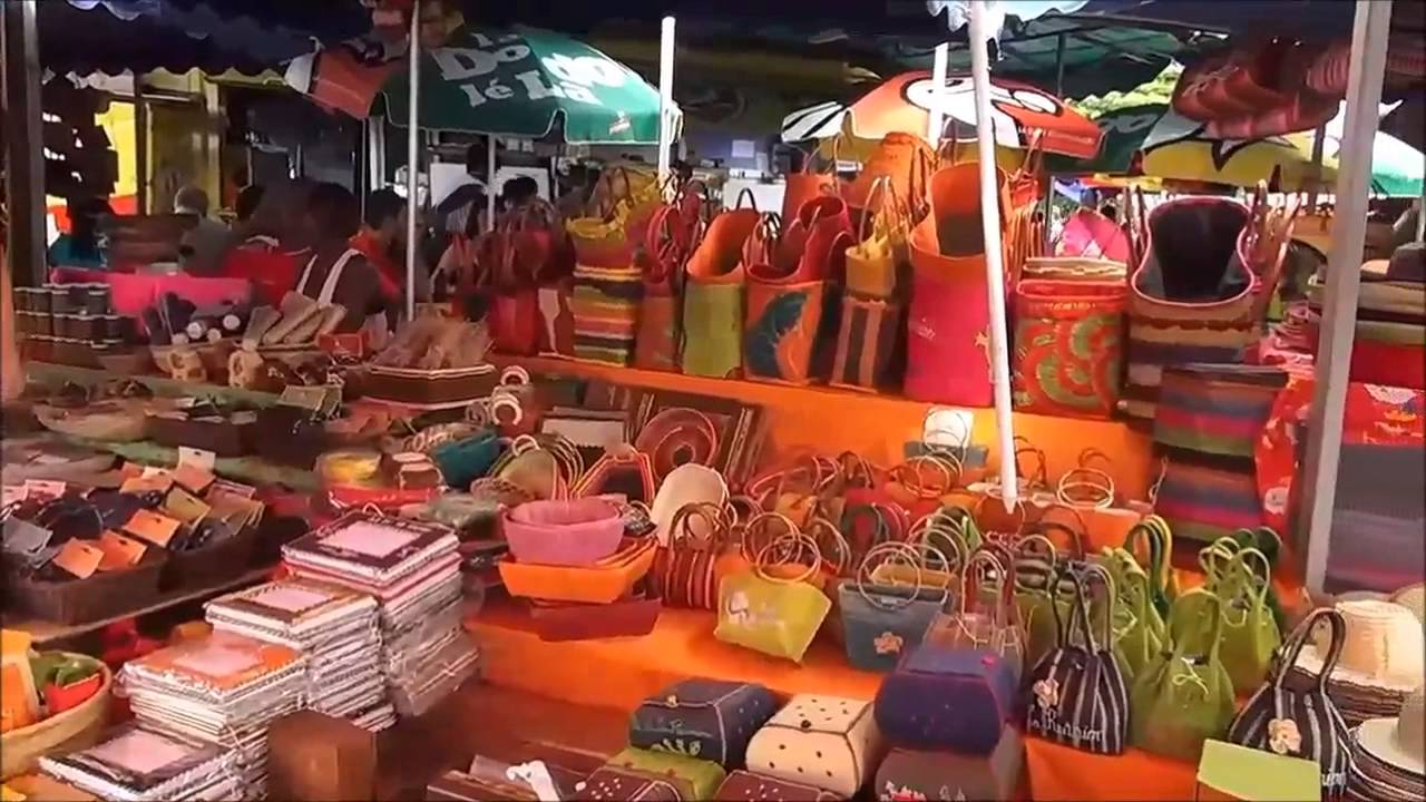 Ile de la Réunion, Le marché de Saint Paul